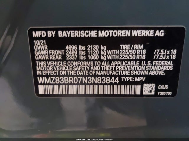 Mini Countryman 2022 WMZ83BR07N3N83844 Image 9