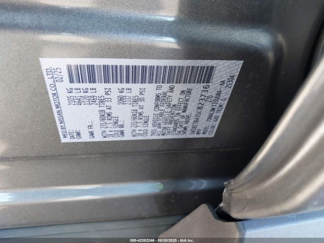5N1BT3BA3SC823736 Nissan 2025