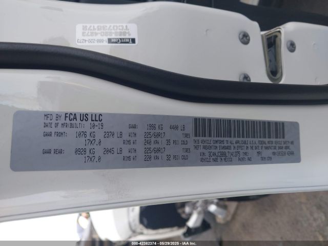 3C4NJCBB8LT141375 Jeep 2020