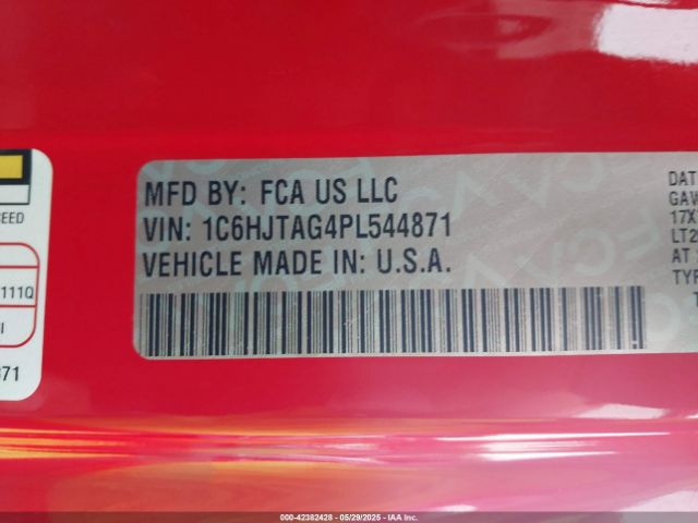 2023 JEEP GLADIATOR 1C6HJTAG4PL544871 Photo 8