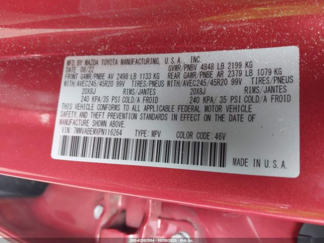 2023 MAZDA CX-50 7MMVABEMXPN116264 Photo 8