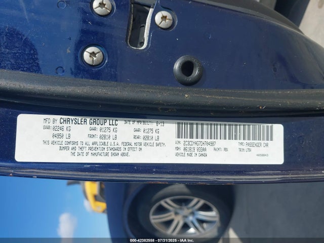 42382558 :رقم المزاد ، 2C3CDYAG7DH704987 vin ، 2013 Dodge Challenger Sxt مزاد بيع