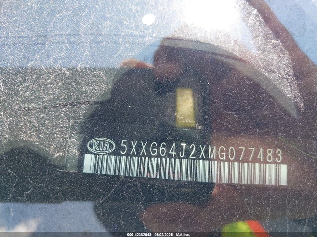 5XXG64J2XMG077483 KIA t-gdi gamma ii
