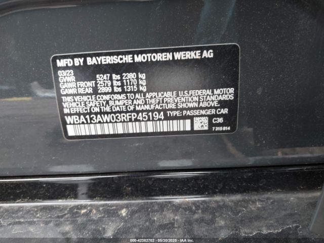 2024 BMW M440I GRAN COUPE WBA13AW03RFP45194 Photo 8