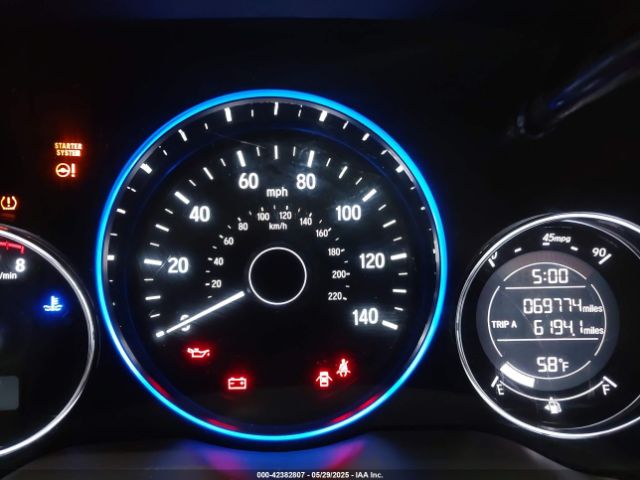 3CZRU6H5XGM749341 Honda HR-V EX
