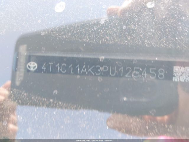 4T1C11AK3PU125458 Toyota CAMRY LE