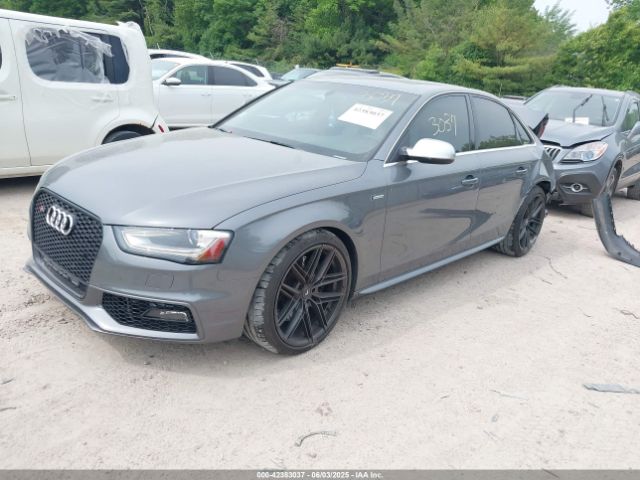 2013 AUDI S4 WAUBGAFL5DA174638 Photo 1