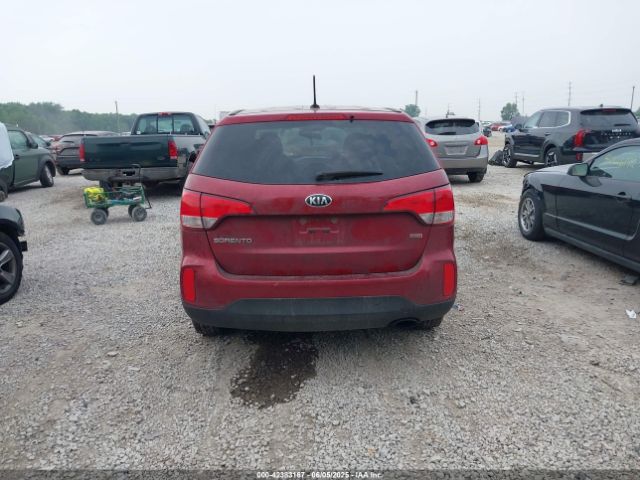 5XYKT3A61FG661480 KIA SORENTO LX
