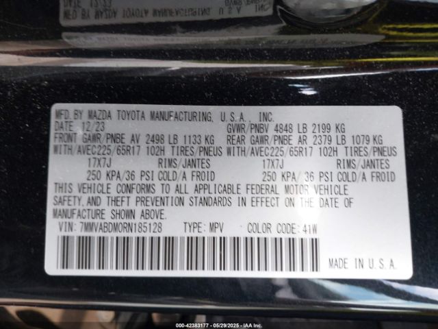 2024 MAZDA CX-50 7MMVABDM0RN185128 Photo 8