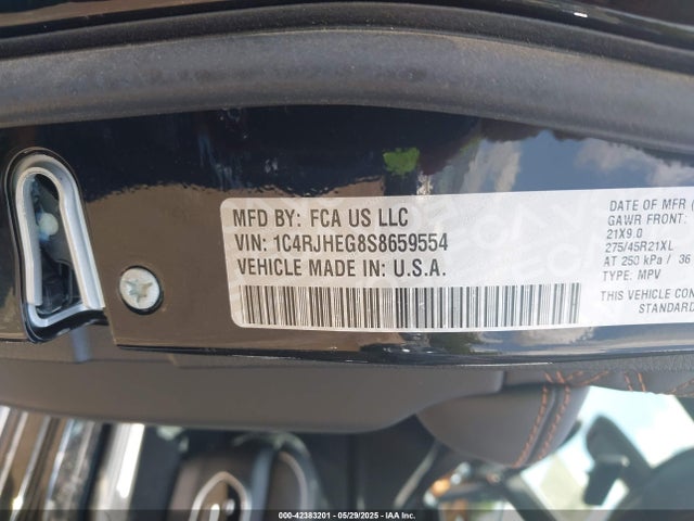 1C4RJHEG8S8659554 Jeep Grand Cherokee