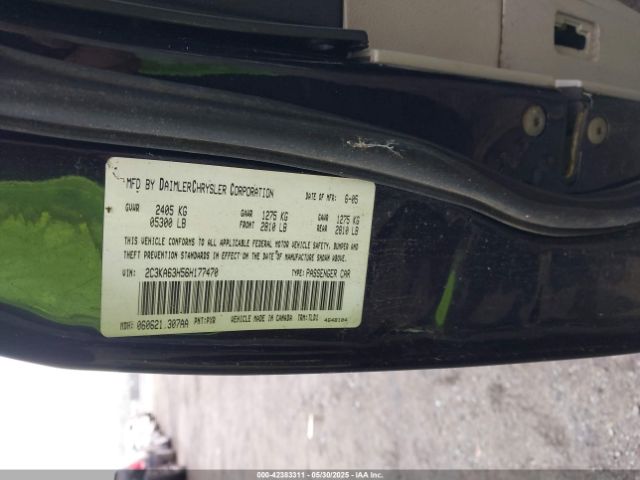 2006 CHRYSLER 300C 2C3KA63H56H177470 Photo 8
