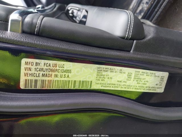 2024 JEEP GRAND CHEROKEE 4XE 1C4RJYD66RC134055 Photo 8