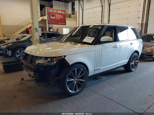 2016 LAND ROVER RANGE ROVER SALGR2PF4GA313785 Photo 1