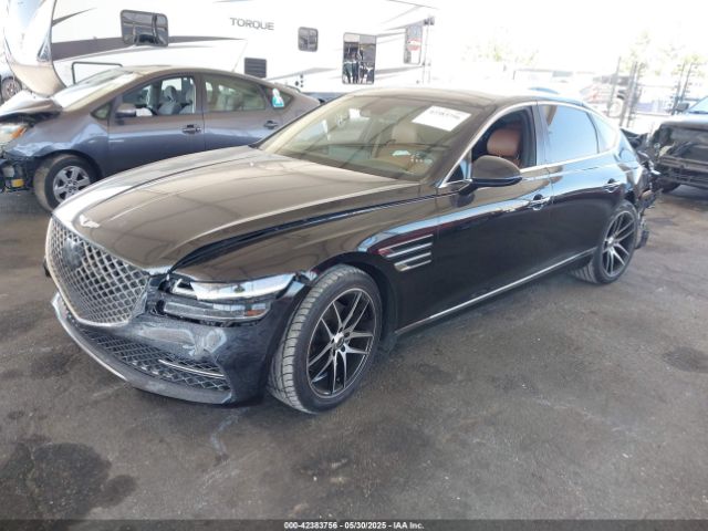 2022 GENESIS G80 KMTGB4SC8NU112618 Photo 1