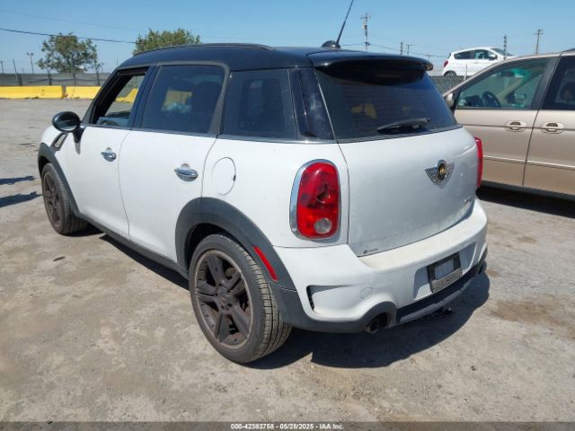 2011 MINI COOPER S COUNTRYMAN WMWZC3C50BWM26002 Photo 2