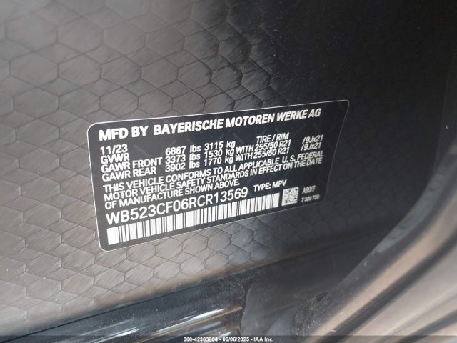 WB523CF06RCR13569 BMW 2024