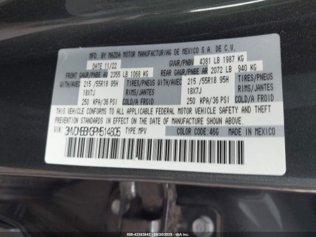 2023 MAZDA CX-30 3MVDMBBM3PM514805 Photo 8