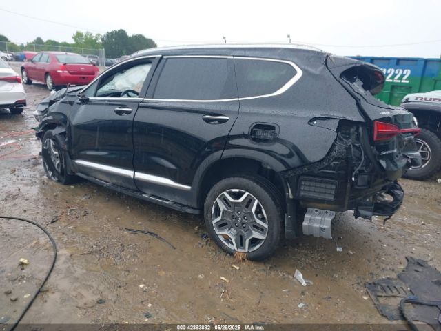 2022 HYUNDAI SANTA FE HYBRID KM8S3DA14NU039751 Photo 2