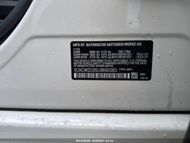 5UXCW2C05L9B60363 BMW X7 Xdrive40i