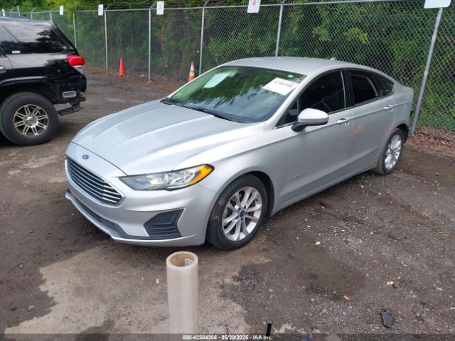 2019 FORD FUSION HYBRID 3FA6P0LU0KR262985 Photo 1