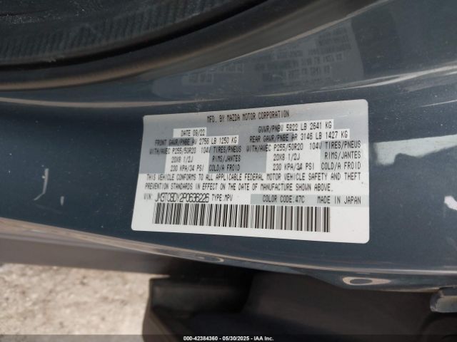 2023 MAZDA CX-9 JM3TCBDY2P0636226 Photo 8