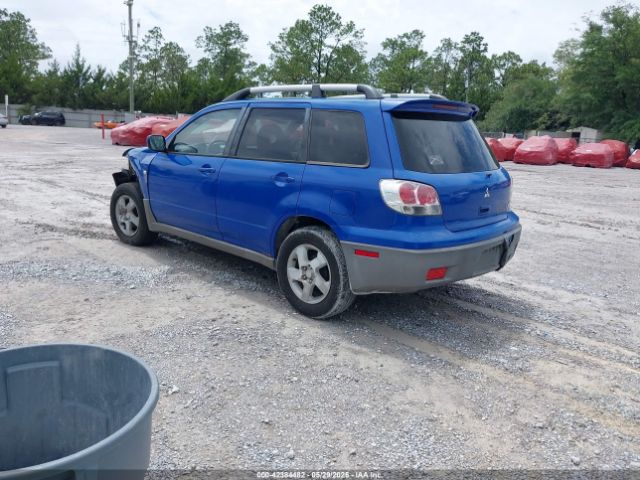 2003 MITSUBISHI OUTLANDER JA4LX41G53U031294 Photo 2
