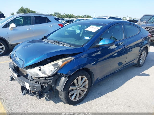 KMHDH4AE9FU225848 Hyundai ELANTRA SE