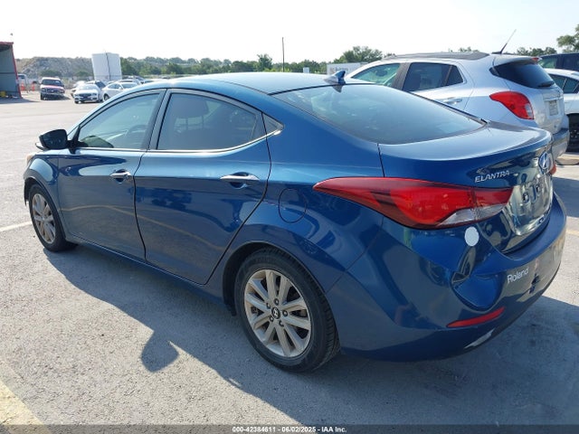 KMHDH4AE9FU225848 Hyundai ELANTRA SE