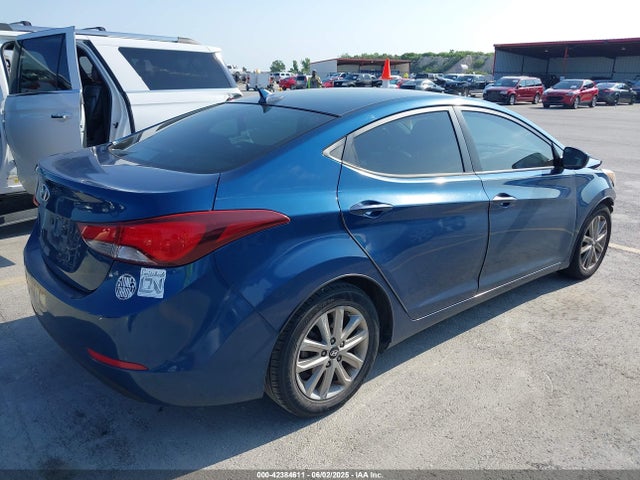 KMHDH4AE9FU225848 Hyundai ELANTRA SE