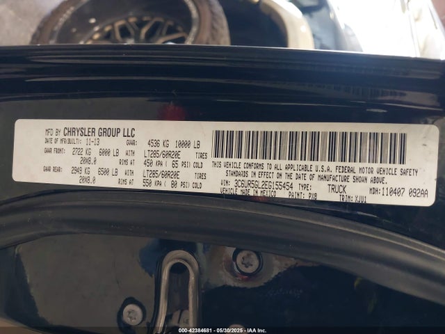3C6UR5GL2EG155454 RAM 2500