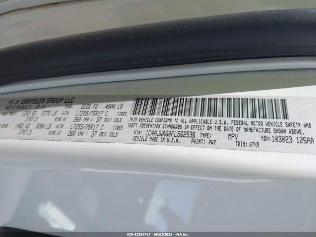 2015 JEEP WRANGLER 1C4AJWAG0FL562536 Photo 8