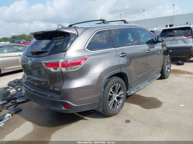 5TDKKRFHXGS152962 Toyota Highlander Xle V6