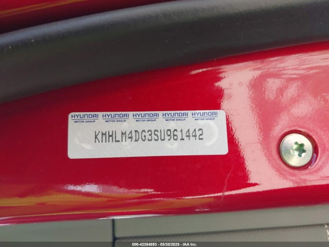 KMHLM4DG3SU961442 Hyundai mpi nu pe