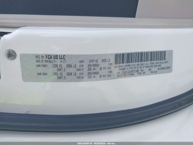2017 CHRYSLER PACIFICA 2C4RC1GG3HR751909 Photo 8