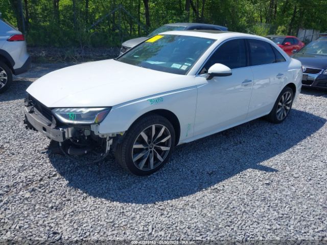 2021 AUDI A4 WAUBBAF46MN008077 Photo 1