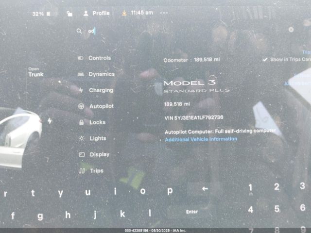 2020 TESLA MODEL 3 5YJ3E1EA1LF792736 Photo 6