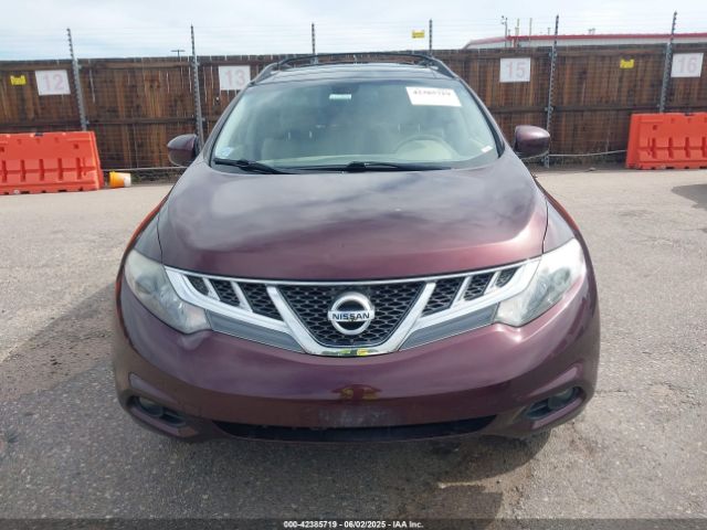 JN8AZ1MW5EW529631 Nissan MURANO SL