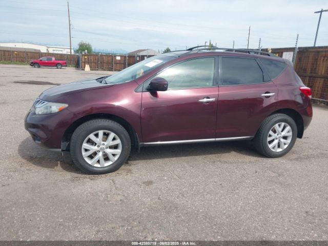 JN8AZ1MW5EW529631 Nissan MURANO SL