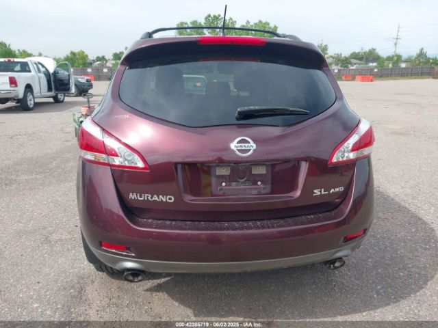 JN8AZ1MW5EW529631 Nissan MURANO SL