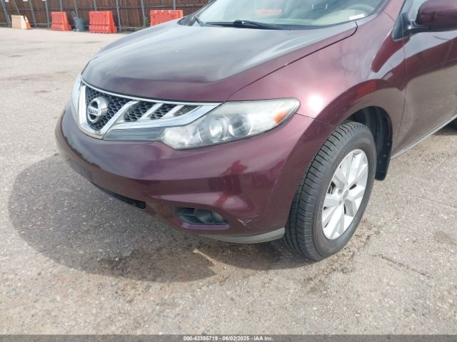 JN8AZ1MW5EW529631 Nissan MURANO SL