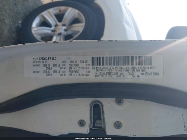 2009 DODGE RAM 1500 1D3HB18P29S732322 Photo 8