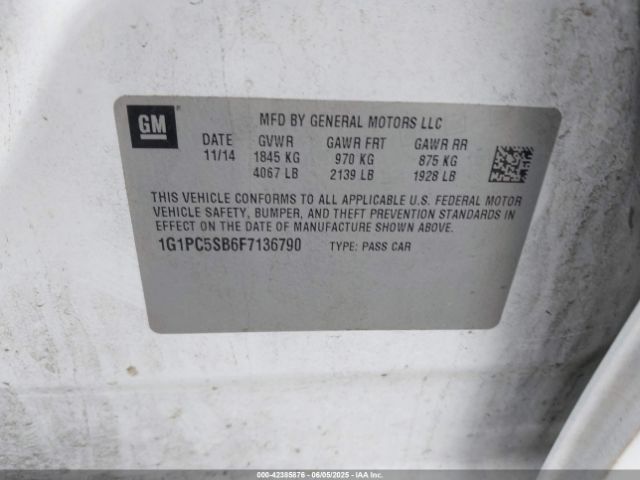1G1PC5SB6F7136790 Chevrolet LUV