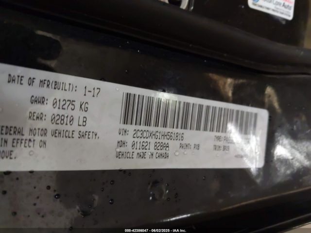 2017 DODGE CHARGER 2C3CDXHG1HH561816 Photo 8