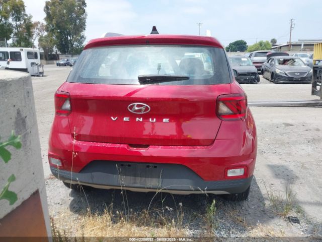 KMHRC8A37NU186346 Hyundai Venue Sel