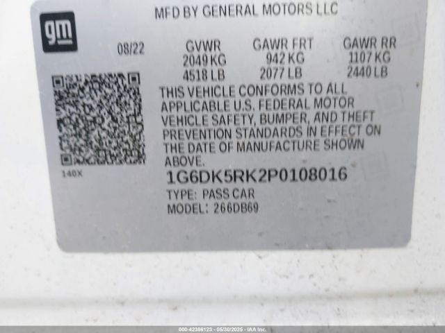 2023 CADILLAC CT4 1G6DK5RK2P0108016 Photo 8