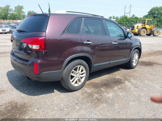 5XYKT3A69FG593428 KIA SORENTO LX