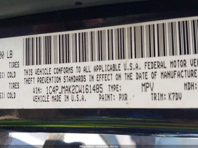 2012 JEEP LIBERTY 1C4PJMAK2CW161485 Photo 8