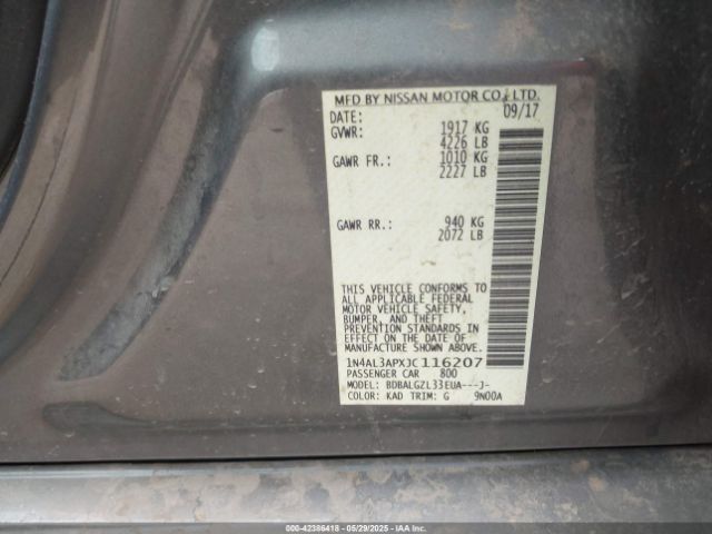 2018 NISSAN ALTIMA 1N4AL3APXJC116207 Photo 8