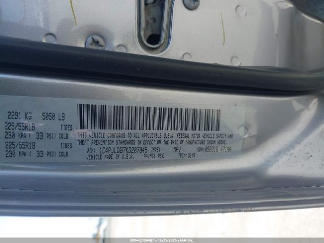 2019 JEEP CHEROKEE 1C4PJLDB7KD207845 Photo 8