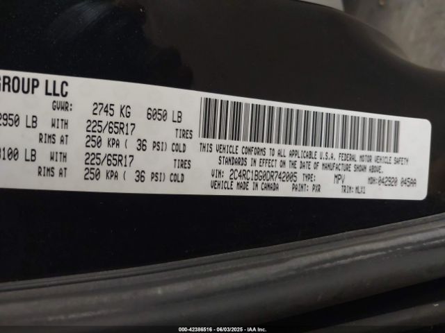 2013 CHRYSLER TOWN & COUNTRY 2C4RC1BG0DR742005 Photo 8